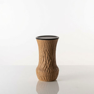 Vase décoratif rouge élégant, moderne, pour la maison, le salon, le bureau, conteneur de présentation de fleurs sur table - Product Image 5