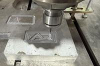 Machine de gravure CNC innovante de la série Premium AR4040 pour la fabrication de moules, avec moteur pas à pas à couple élevé pour les travaux de métal sur mesure