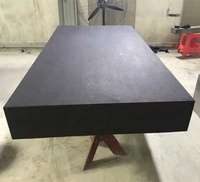 Plaque de surface en granit de qualité laboratoire, haute dureté, résistante à l'usure, thermiquement stable pour instruments de précision
