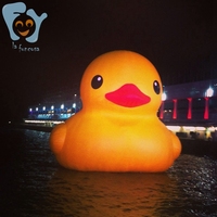 1 sac de Promotion gonflable géant, canard de hong kong jaune, 12m
