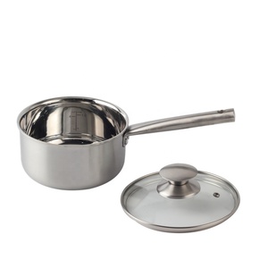 3-Ply Stainless Steel Sauce <b>Pan</b> with Lid 3 Quart <b>Induction</b> Sauce <b>Pan</b> - Product Image 2