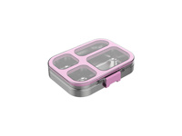 Boîte à lunch isotherme 2026 en acier inoxydable 304, type Tiffin, sans BPA, chauffable, pour adultes