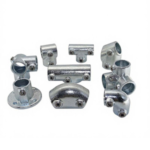 Abrazadera de tubo de acero maleable <span class=keywords><strong>HULK</strong></span>, conexión hembra tipo llave para muebles DIY - Product Image 5