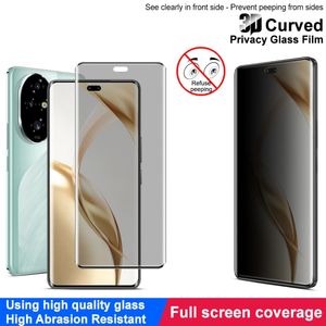 Vente en gros de film de protection pour Honor 200 Pro <span class=keywords><strong>imak</strong></span> 3D Curved HD Film de protection en verre trempé anti-espionnage plein écran - Product Image 4