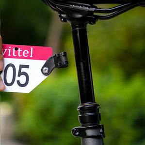 Soporte para Placa de <span class=keywords><strong>Bicicleta</strong></span> con Luz Delantera, Juego de Soportes Colgantes para <span class=keywords><strong>Bicicleta</strong></span> de Carretera, Accesorios de Ciclismo, Soporte de Luz para Carreras de Ciclismo - Product Image 2