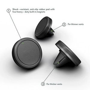2025 Yeni Gelen Manyetik Araç Havalandırma Telefon Tutucu Aparatı - Product Image 3