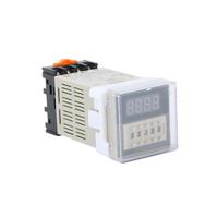Relé Temporizador Programable Serie DH48S 220V CA, Controlador de Retardo de Tiempo con Pantalla Digital de Doble Configuración para Prevención de Daños en Equipos