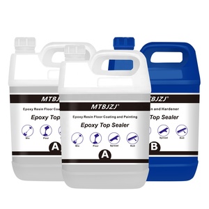 สีบรอนซ์แดง & สีน้ำตาลเข้ม & สีขาวมุก  น้ำยาเคลือบพื้นอีพ็อกซี่เมทัลลิก - Product Image 6