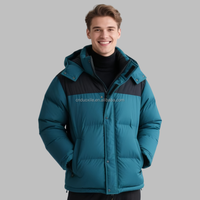 Veste imperméable pour homme de haute qualité, manteau d'hiver chaud, parka épaisse, chapeau en velours, manteau de ski, style décontracté à capuche, fermeture éclair, 90%