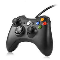 Pour le contrôleur de manette de jeu de câble Xboxs 360 pour PC et console pratique pour les jeux