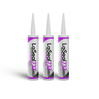 Scellant adhésif en silicone transparent pour le calfeutrage des joints fongicides intérieurs et extérieurs pour le travail du bois et l'emballage
