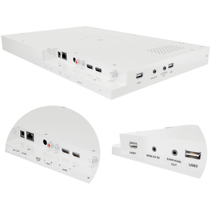 15.6 Inch FHD <strong>Smart</strong> <strong>TV</strong> Under Cabinet <strong>TV</strong> Rotated &amp; Folded Support Google Assistant WiFi <strong>Small</strong> <strong>TV</strong> <strong>for</strong> <strong>Kitchen</strong> Bedroom - Product Image 5