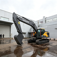 Excavatrice d'occasion Volvo EC350E, 35 tonnes, excavatrice hydraulique sur chenilles, matériel de construction, équipement lourd