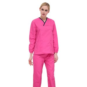 Tùy Chỉnh Quân Đội Màu Xanh Lá Cây Y Tế Đồng Phục Mens Điều Dưỡng Tẩy Tế Bào Chết Chạy Bộ Tẩy Tế Bào Chết Bộ Đồng Phục Nam Và Nữ Chà Bộ - Product Image 2
