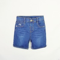 Usine directe tenues d'été 0-10 ans jean pour adolescents garçons multicolore Machine garçons jean Shorts lavé doux Denim coton