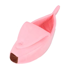 Designer Lavable Confortable Doux Mousse À Mémoire Orthopédique Couverture À Capuche Cave Grand & Petit <span class=keywords><strong>Banane</strong></span> Pet Nid Chat Chien Lit - Product Image 1