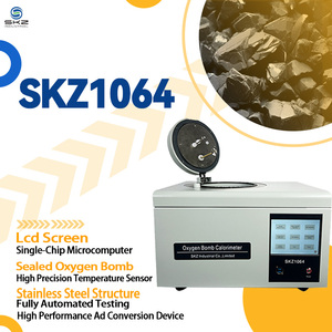 SKZ1064 측정 범위 (10~35) ℃   14000 J/K~15000 J/K 완전 자동 고정밀 0.001K 산소폭탄 열량계 - Product Image 1