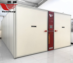 Yunfeng YFDF-1152SL nóng bán lớn nhất trứng lồng ấp 115200pcs Công suất điện tự động giai đoạn duy nhất Setter Máy Ấp Trứng - Product Image 2