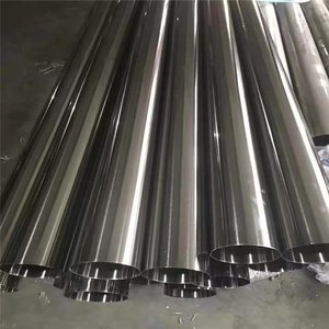 Inox 316Ti Espelho Tubo Inoxidável Quadrado ASTM TP 304L Aplicação Industrial Moldagem De Perfuração Polida Preço Por KG Solda - Product Image 1