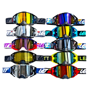 Nouvelles lunettes <span class=keywords><strong>LEATT</strong></span> de couleur, anti-buée, coupe-vent, avec verres toriques à monture intégrale, unisexe, Velocity 6.5 SNX Iriz, lunettes de moto tout-terrain - Product Image 1