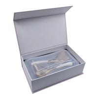 Globes de glace pour le visage en acier inoxydable 304 de qualité alimentaire, 2-en-1, écologiques, en forme de sirène, avec fonction Cryo Stick et Gua Sha, outil de beauté pour le visage