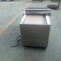 Milieuvriendelijke motor aangedreven snijmachine 380V/220V voor fruit, groenten, shiitake paddenstoelen, varkensschilfers, varkenshuid, dunne rijstwafels