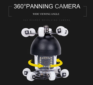 7 Inch Monitor 20M Glasvezel Kabel Rioolbuis Inspectie Camera Systeem Apparatuur Met 360 Graden Rotatie Camera - Product Image 2