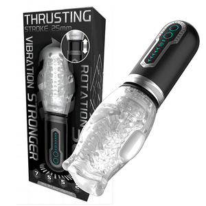 <span class=keywords><strong>2025</strong></span> 새로운 충전식 자동 7 주파수 추진 회전 진동 자위 항공기 컵 남성용 섹스 토이 - Product Image 5