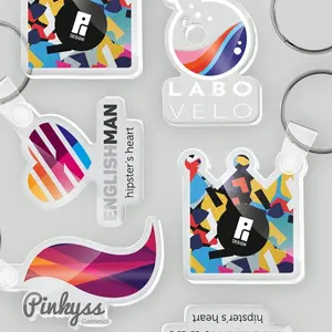 Llavero de plexiglás, merchandising personalizado - Product Image 1
