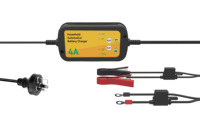 Chargeur et entreteneur de batterie de voiture 4 A, 6 V/12 V, pour véhicules automobiles