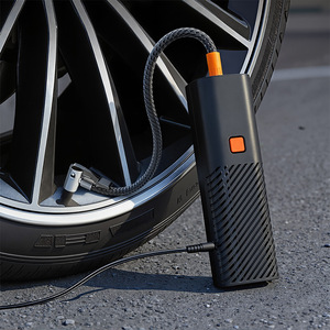 Compresseur d'air portable pour voiture, <span class=keywords><strong>gonfleur</strong></span> de pneus <span class=keywords><strong>universel</strong></span> rapide pour voitures, SUV, véhicules électriques 12V avec manomètre - Product Image 3