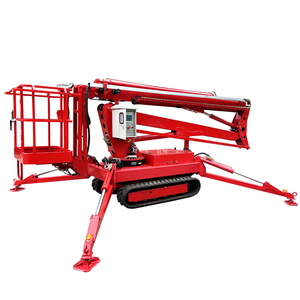 Địa hình gồ ghề 14M 16M 18M 20m DC Xăng DIESEL điện khớp nối Crawler Boom Lift với CE - Product Image 3