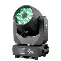 6*40W RGBW 4 en 1 Mini Bee Eye Zoom Moving Heads DMX Controller DJ Lights Led Moving Heads LCD Display Mini Bee Eyes Moving Wash