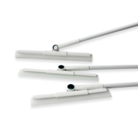 Squeegee en PP de haute qualité 50cm 40cm 36cm 30cm, manche en plastique réutilisable, auto-essoreur pour le nettoyage des fenêtres et des sols, professionnel