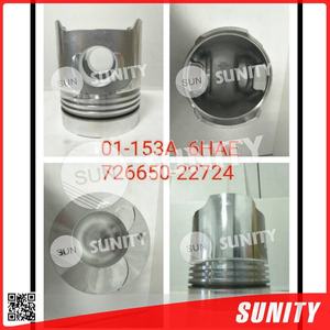 Kit de pistons diesel Sunity Taiwan de haute qualité certifié ISO9001 6KY-ET OEM 726613-22721 pour machine de traction Yanmar – Garantie 6 mois - Product Image 3