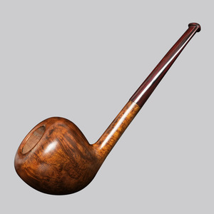 Muxiang Handmade Briarwood Pipe Free Type V Shape Tobacco Pipe For Men - Product Image 3