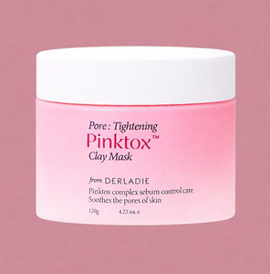 Mascarilla Facial Purificante Rosa Profesional Derladie con Efecto Reductor de Poros y Reparación de la Barrera Cutánea, Complejo Detox de Caolín, Mascarilla de Arcilla Coreana - Product Image 1