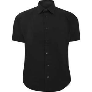 Camisa Entallada de Manga Corta para Hombre, Colección Personalizada, Fácil Cuidado, Paquete de 18 Unidades - Product Image 2