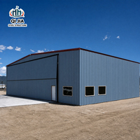Hangar d'avion préfabriqué en acier de haute qualité et fiable pour le stationnement et la réparation d'avions, bâtiment en structure acier, hangar et entrepôt