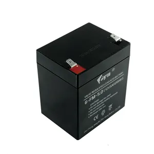 热卖12v5ah可充电免维护凝胶电池，用于UPS备用音响设备婴儿儿童玩具车