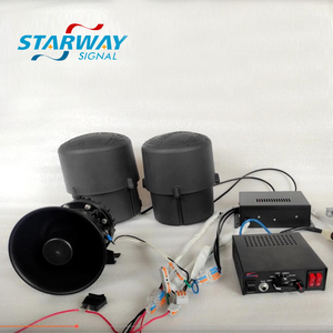 Starway Two parallel Speaker Horn Alarm Vehicles amplificatore per sirena a bassa frequenza - Product Image 4