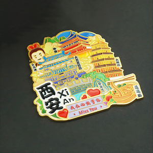 Imanes de Nevera Creativos Personalizados en 2D/3D, Serie de Ciudades, Imanes de Nevera Metálicos, Imanes de Nevera con Logotipo Exclusivo, Proveedor Mayorista - Product Image 6