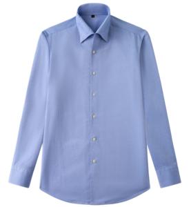 Chemise habillée de luxe sur mesure pour homme, 100 % coton, manches longues, formelle de bureau, pour soirée, ODM OEM - Product Image 4