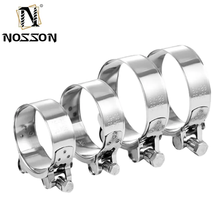 CJan strong clamp high pressure SS304/SS316 hose clamp single pin Bolts Clamps