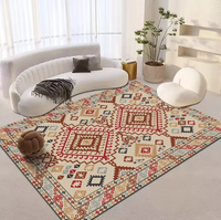 Hot Selling Modern Large Non-Slip Backing 3d Printed Feature Living Room Rug Carpet Comfort Floor Mat