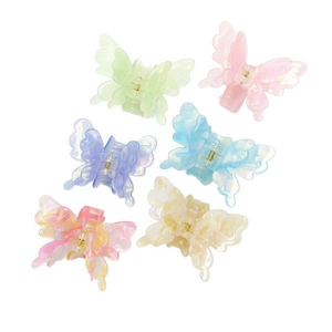 Fermaglio per capelli a forma di farfalla da 7 cm per donne e ragazze, accessorio di moda - Product Image 1