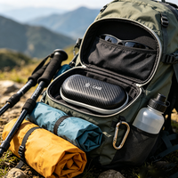 Étui portable BestClean en EVA rigide pour lunettes de sport, avec fermeture éclair, pour camping en extérieur, boîte de rangement protectrice pour lunettes, moulage de logo personnalisé