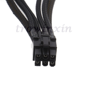 Cáp Bộ Điều Hợp Nguồn <span class=keywords><strong>Molex</strong></span> 4 Chân Sang <span class=keywords><strong>6</strong></span> Chân <span class=keywords><strong>PCI</strong></span> Express (<span class=keywords><strong>PCI</strong></span>-<span class=keywords><strong>e</strong></span>) Cho Thẻ Video LP4 Cáp Y-4pin Đến 6pin - Product Image 5