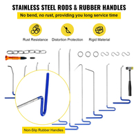 Vente directe usine, accepte les commandes personnalisées, fournit des outils de débosselage sans peinture en fer de qualité pour la réparation de bosses de carrosserie automobile, type levier.