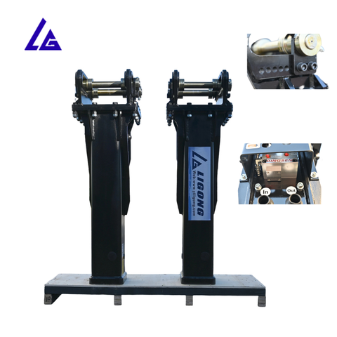 Excavator Concrete Breaker Hammer,rock Hammer with Changeable Center Distance Can Be Fit for More Tons Excavator